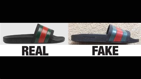 fake gucci platform slides|how to authenticate gucci slides.